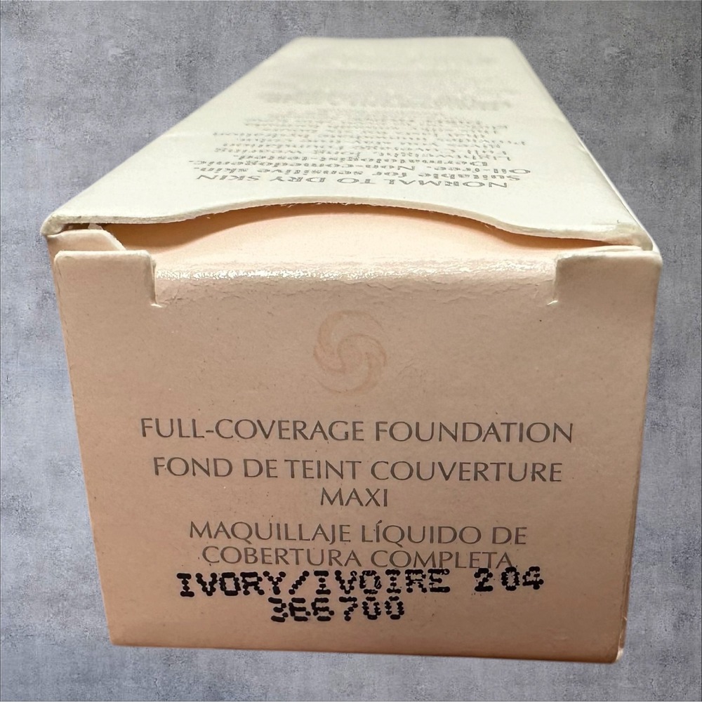Mary Kay Full Coverage Foundation Ivory 204 366700 1oz New Disc. - Pink Cap - Picture 3 of 7